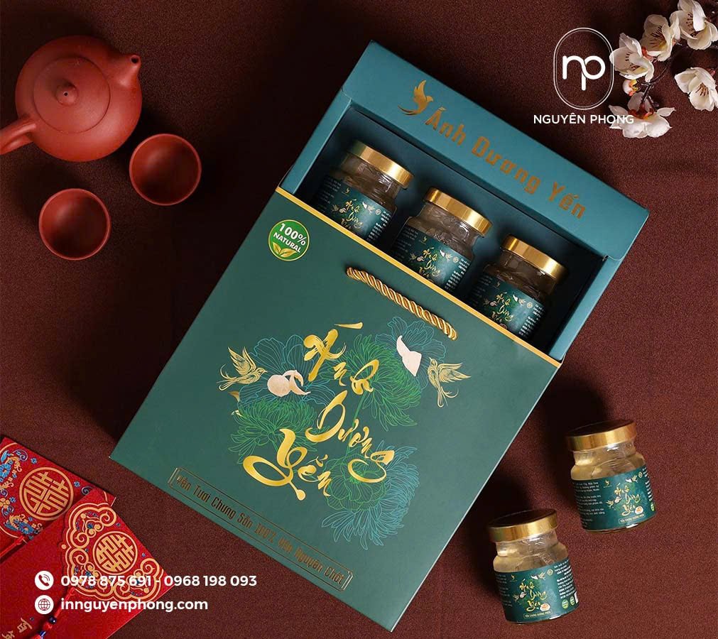 Mẫu hộp giấy được ép nhu thu hút